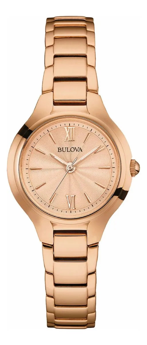 Reloj Bulova Classic Original Para Dama 97l151 Color De La C
