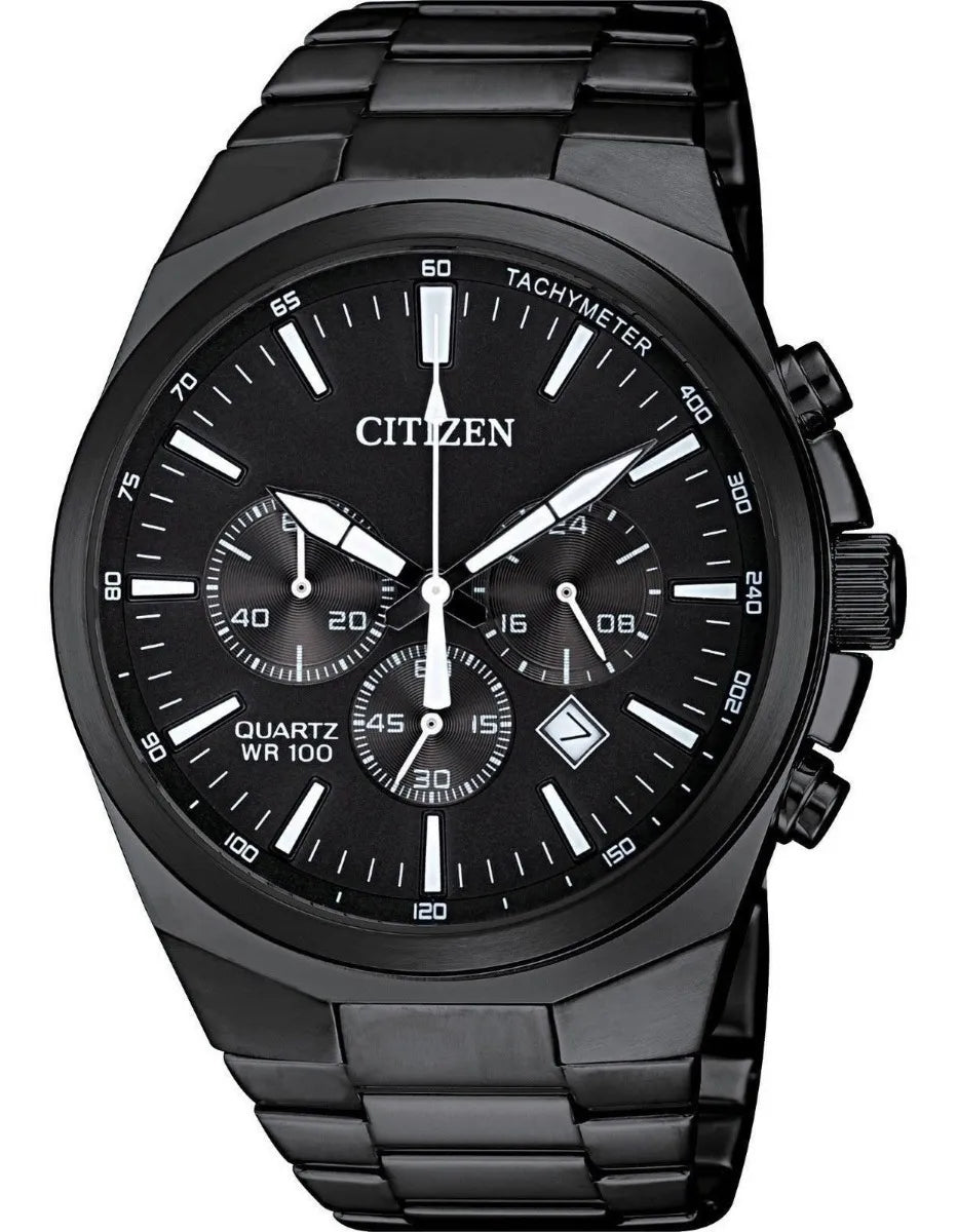 Citizen 61051 An8175-55e Hombre Chrono *watchsalas* Full Color Del Fondo Negro 61051