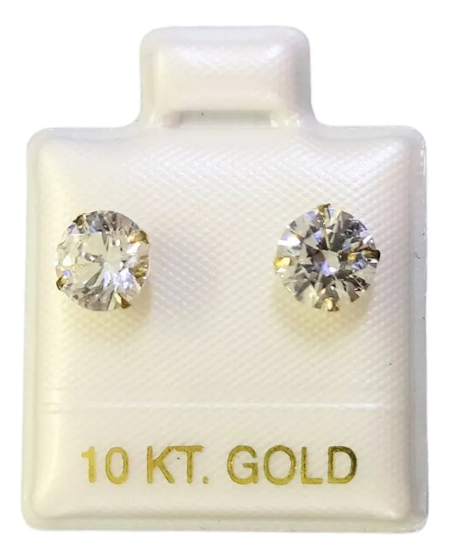 Broquel Oro 10k | Recto 6mm