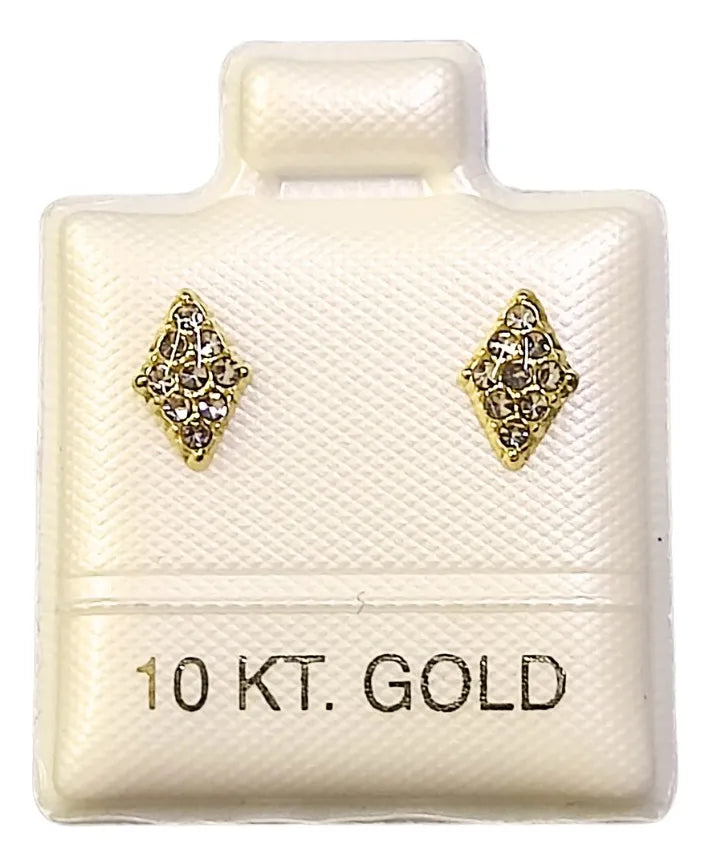 Broquel Oro 10k | Rombo