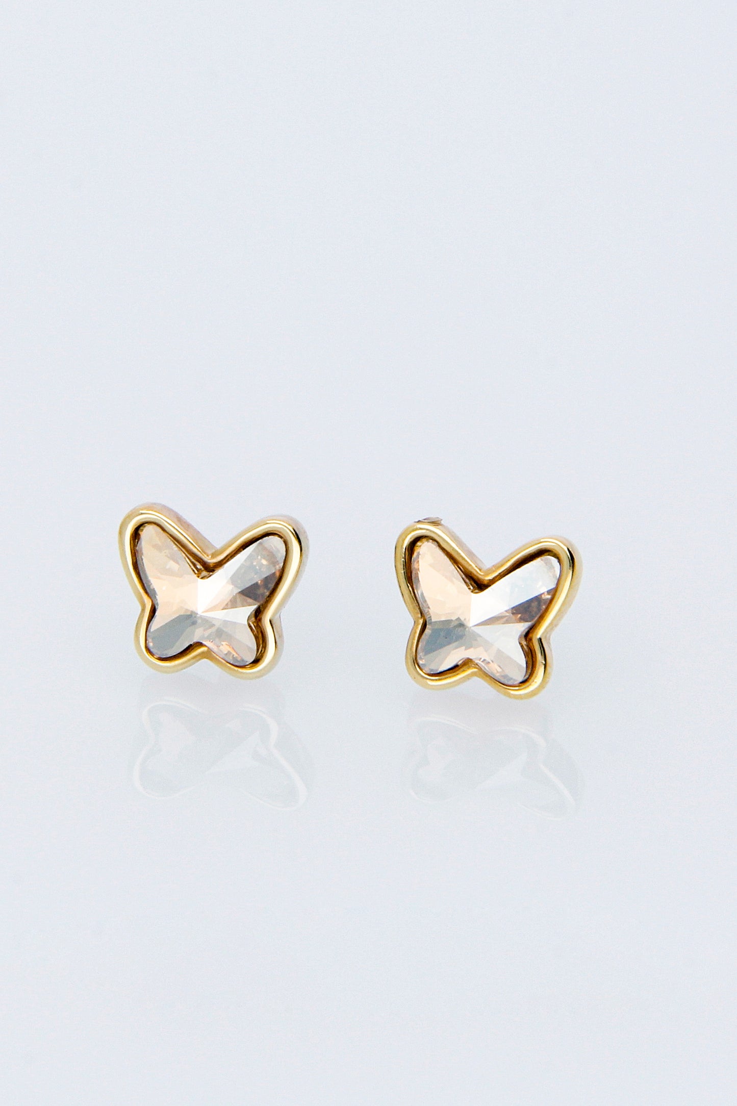 Broquel Mariposa | Baño de Oro | Golden