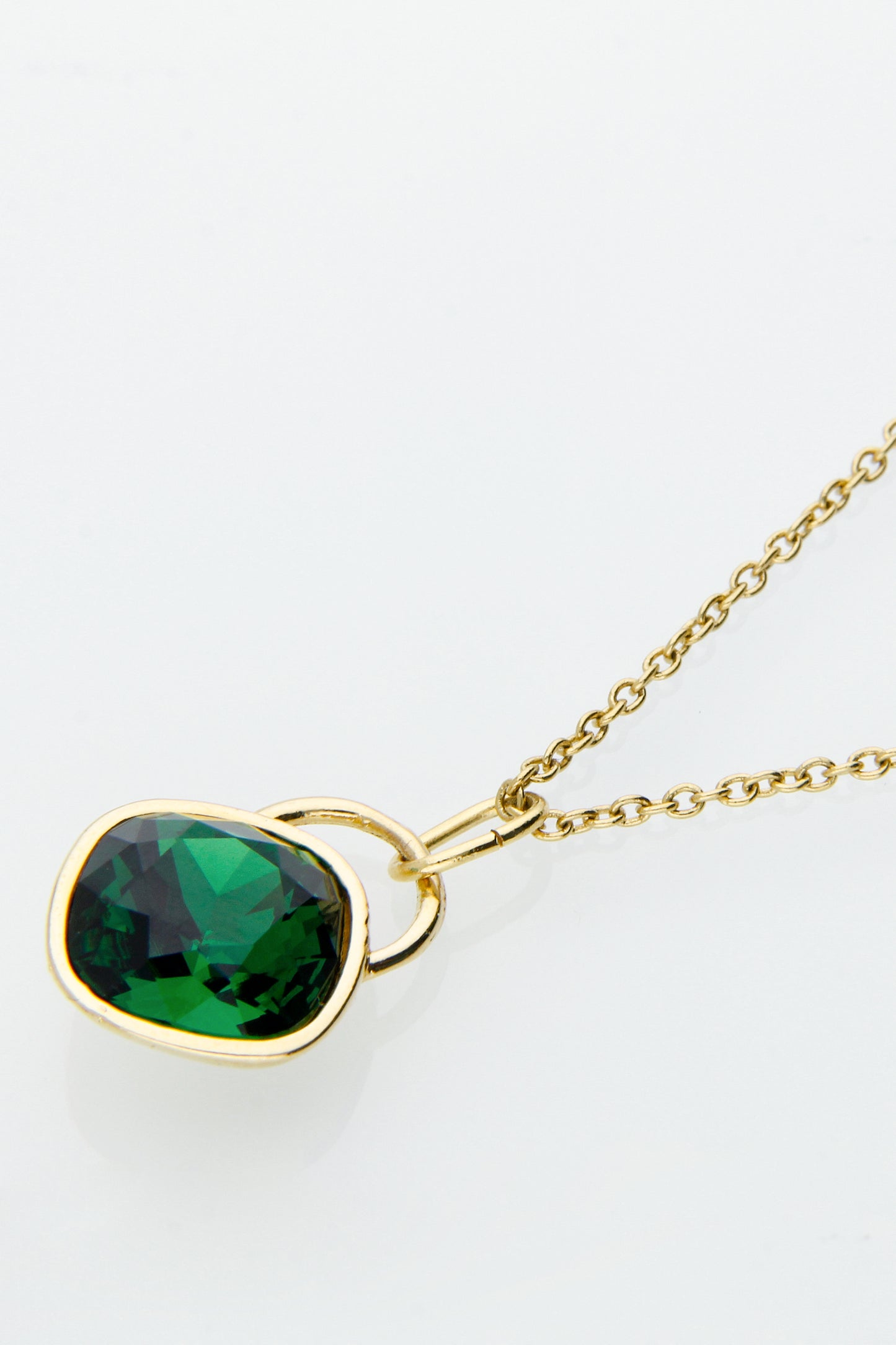 Collar Rombo | Baño de Oro | Feer Green