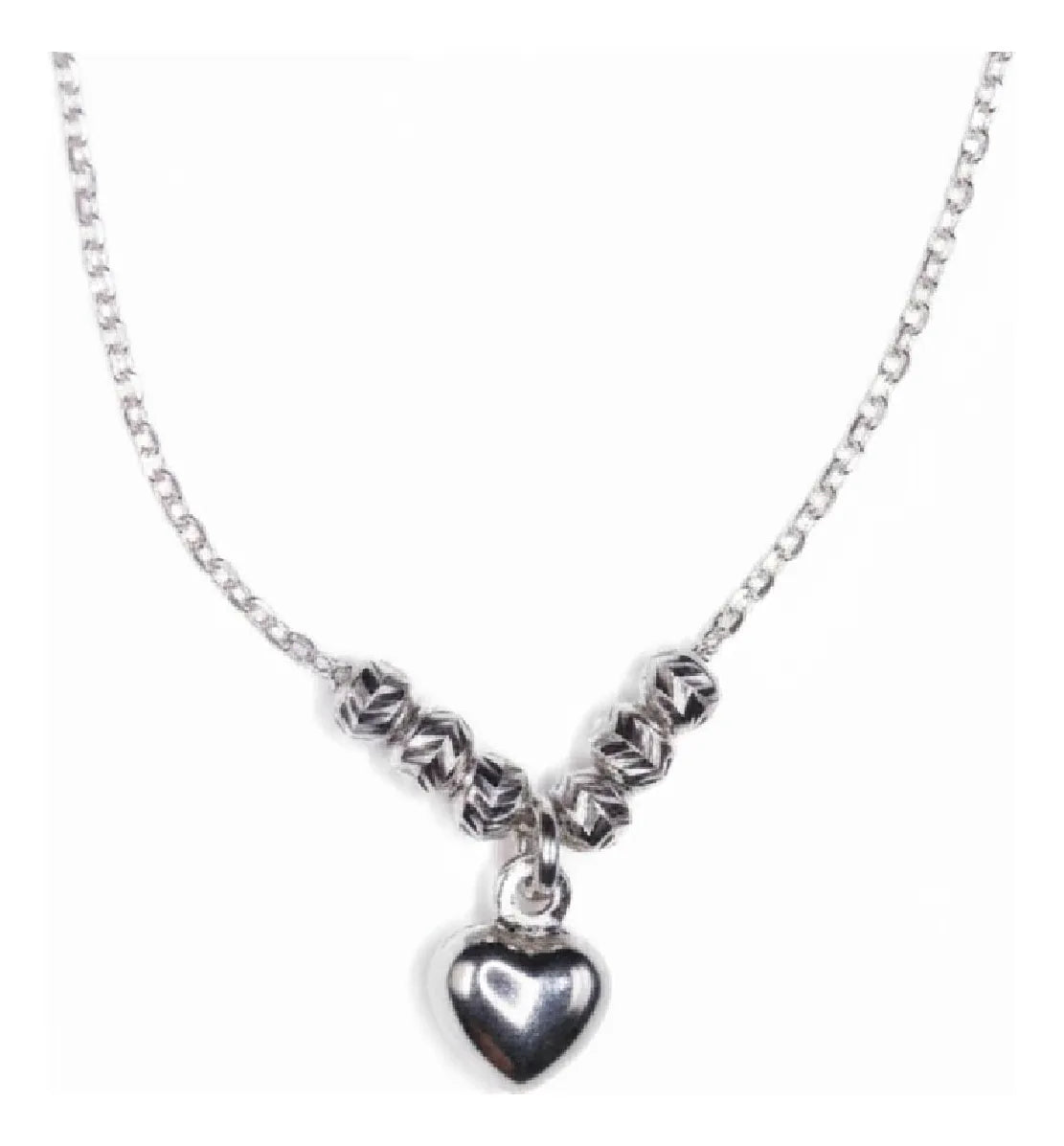 Ortiz Espinosa Corazon Inflado De Plata 925 45cm
