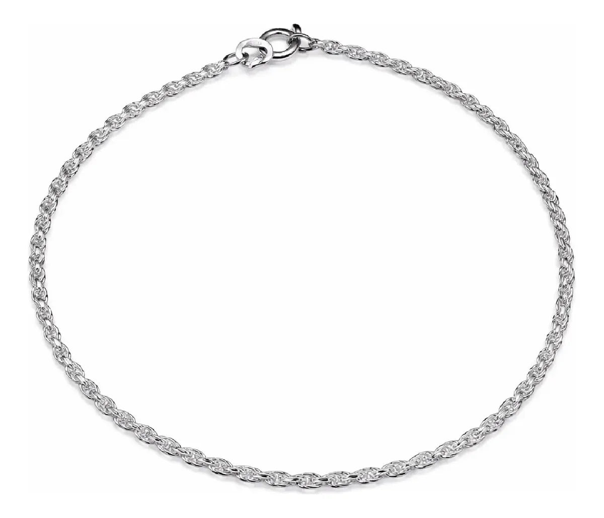 Ortiz Espinosa Pulsera Torzal De Plata Grosor 2.0