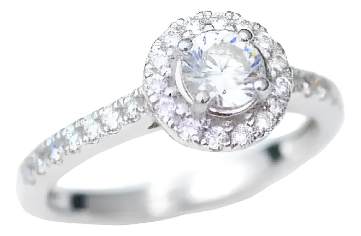 Ortiz Espinosa Silver Anillo De Promesa Plata 925