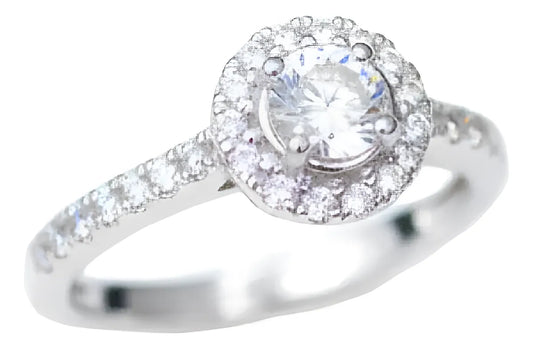 Ortiz Espinosa Silver Anillo De Promesa Plata 925