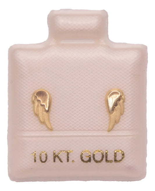 Aretes / Broquel Alas Bb Oro 10k Ortiz Espinosa