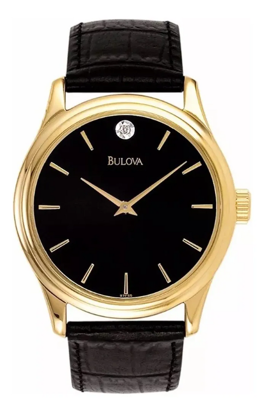 Reloj Bulova 97f55 Corporate Para Hombre Original