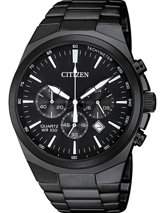 Citizen 61051 An8175-55e Hombre Chrono *watchsalas* Full Color Del Fondo Negro 61051
