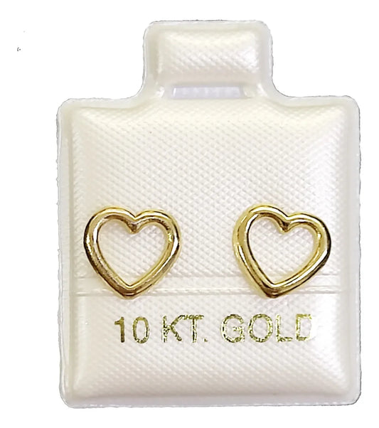 Broquel Oro 10k | Corazón Resaque
