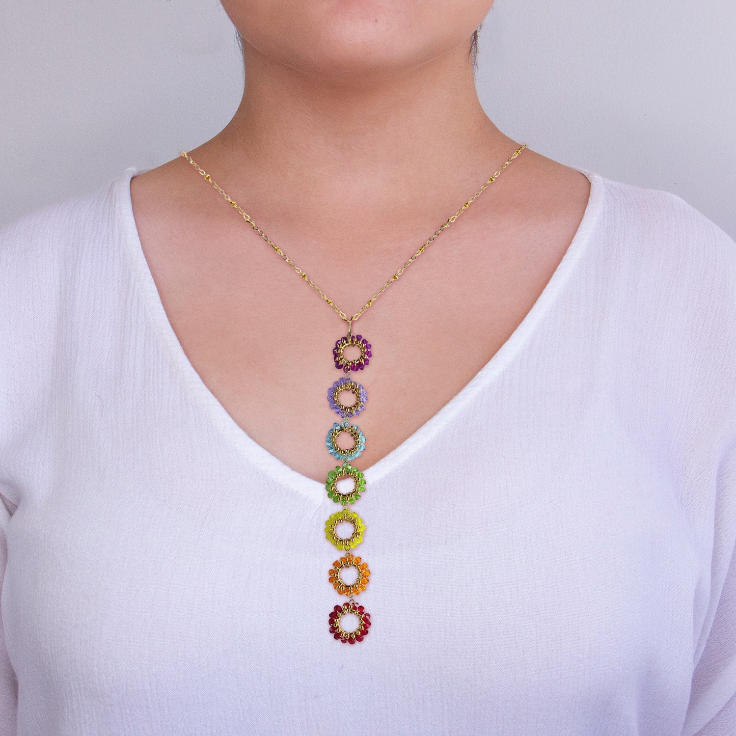 Collar 7 Chakras