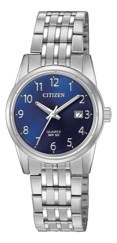 Citizen Womens Quartz Blue Eu6000-57l ¨¨¨¨¨¨¨¨¨¨¨¨¨dcmstore Correa Plat Bisel Plateado Fondo Azul 60948